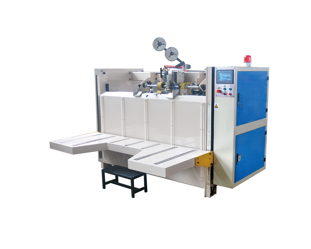 雙伺服高速半自動釘箱機(jī)